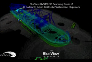 BlueView Technology Underwater Scan